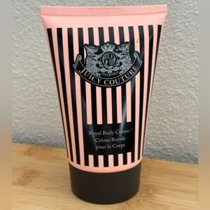 Juicy Couture Striped Pink and Black Body Creme